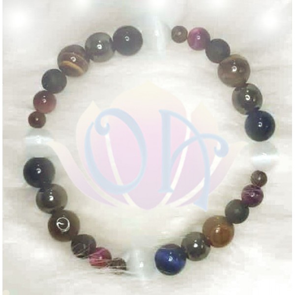 PULSEIRA ANCESTRAL - CINTURÃO DE ASTERÓIDES (C/ PEDRAS PRECIOSAS)